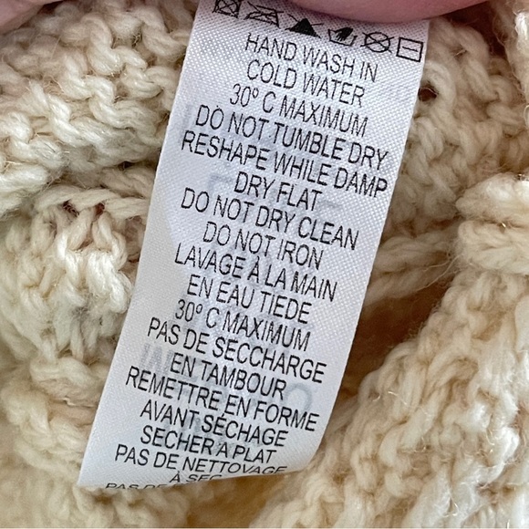 ARAN MOR Ireland Fisherman’s Merino Wool Cable Knit Pullover Sweater - Picture 6 of 16